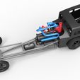 2.jpg Diecast Dragster old school à moteur avant avec coque Version 4 Echelle 1:25