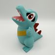 Totodile03.jpg POKEMON - TOTODILE (EASY PRINT NO SUPPORT)
