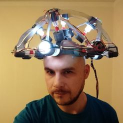 72b19a4b871a4b066a9ada3fd8ddd0b8_display_large.JPG STL-Datei Back to the future mind reading helmet kostenlos・3D-Druck-Idee zum Herunterladen