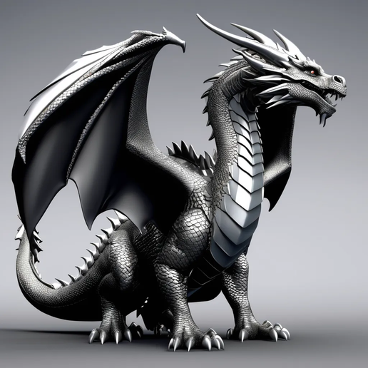 Mythological dragon