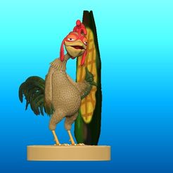 1.jpg 3D-Datei PEPE THE GALLO・3D-druckbares Modell zum herunterladen