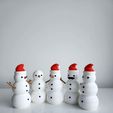 snow_fam.jpg Snowman Family Bundle (High Resolution, High Quality)