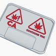 Captura-de-Pantalla-2023-02-13-a-las-12.56.33.jpg WEED TRAY GRINDERKING CALIFORNIA WARNING...WEED TRAY 180X130X12MM. ROLLING SUPPORT. EASY PRINT PRINTING WITHOUT SUPPORTS READY TO PRINT