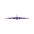 Boeing B-52 Stratofortress.obj Boeing B-52 Stratofortress