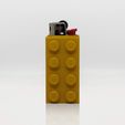 Image-2.jpg Bic Block, mini Bic lighter case inspired by a popular toy brick
