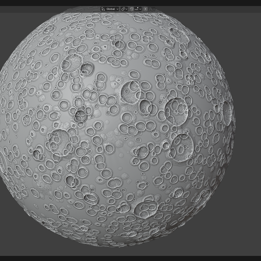 🌙 Full Moon・ STL File for 3D printing・Cults