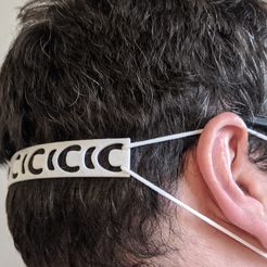 IMG_20200410_140734_1.jpg STL file Mask Band Hook - Ear Relief・3D printable model to download