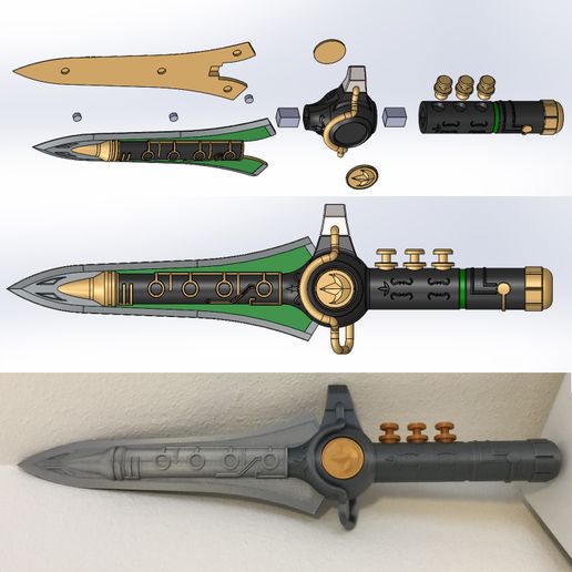 MMPR Dragon Dagger