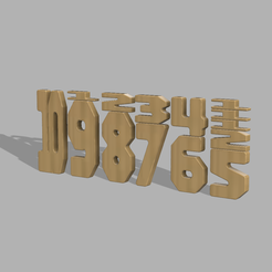 juego-numeros.png STL file GAME NUMBERS CHILDREN・3D printer model to download, GOM3D