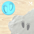 Rabbit.png Stamp - Animal footprint pair