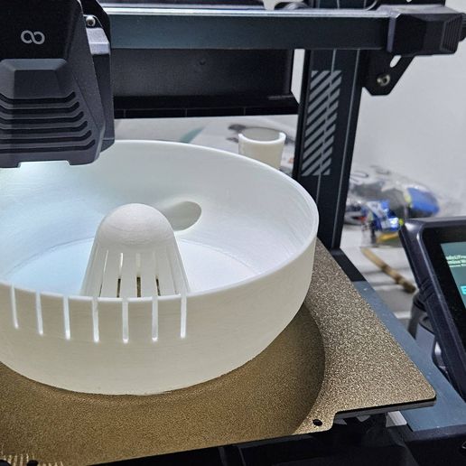 Automatische Obst & Gemüse Waschmaschine - 3D Gedruckt Mit Sieb Abtropfkorb