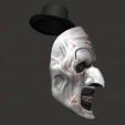 11.jpg Art The Clown Mask With Hat - Terrifier 3 Cosplay For Halloween