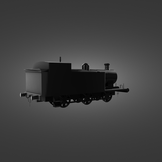 😤 LB&SCR E2 class 0-6-0T steam locomotive・ STL File for ・Cults