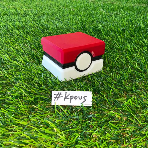 🐉 GAMEBOY ADVANCE POKEMON 5X CARTRIDGE HOLDER POKEBALL・ 3D File for 3D ...