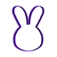 cabeza conejo.stl STL file Easter cookie cutters・3D printer design to download