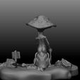 6B.jpg Mycelium - Mushroom and rabbit sculpture.