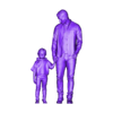 DOWNSIZEMINIS_man_withchild.stl Файл STL 1:43 МУЖЧИНА С РЕБЕНКОМ ДЛЯ ДИОРАМЫ・Модель 3D-принтера для загрузки
