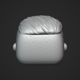 06.png Male Custom Head | Quiff Hairstyle | DIY Part | Vinyl Style STL | MH_3-2