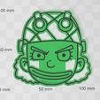 Captura.jpg Usopp chibi one piece mugiwara cortador de biscoitos