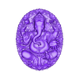 20260918_Ganesha_Blessing_Ornate_Lotus_Throne_Deep.stl Ganesha on Ornate Lotus Throne Relief STL - Deep + Shallow Set