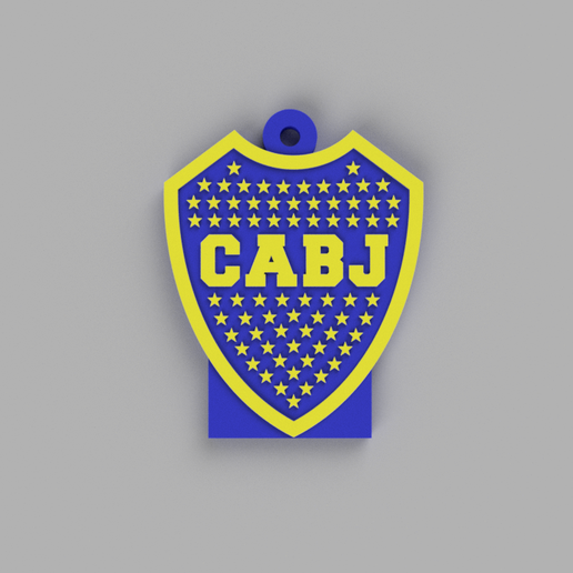 Boca Juniors Can Opener Key Ring