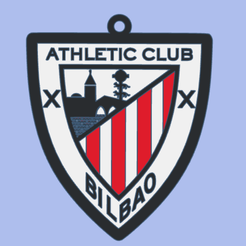 bilbao-tinker.png Athletic Club de Bilbao Key Ring