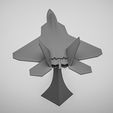 F22-4.jpg Minimalist F-22 Raptor - 3D Printable STL Model