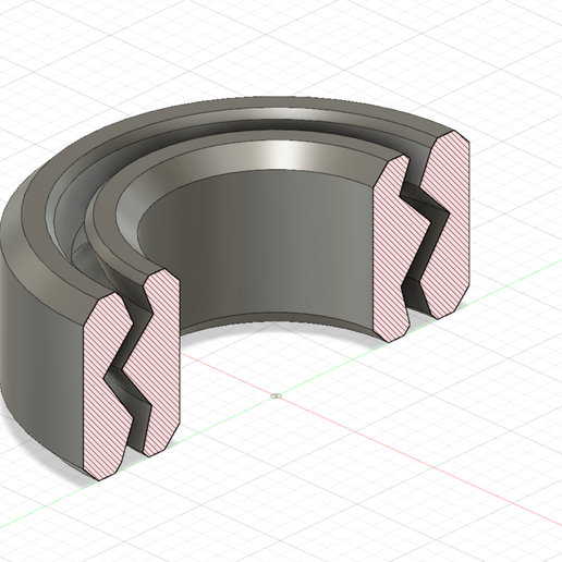 R188 and R6802 Bearings For Integza's Compressed Air Wankel Engine 3D model