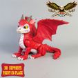 1.jpg FLEXI WINGED RED DRAGON | NO-SUPPORT CUTE ARTICULATE