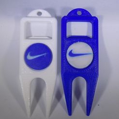 1_display_large.JPG Бесплатный STL файл NIKE Golf Ball Marker・Объект для скачивания и 3D печати