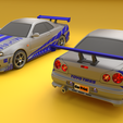9.png RC 1/10 Skyline R34 - Fast & Furious - TT-02