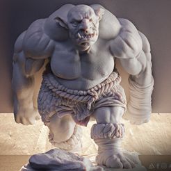 001_Troll.jpg Archivo STL SOPORTE TROLL PORTACELULAR・Modelo para descargar y imprimir en 3D