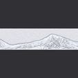 01.jpg Ararat Mountain Landscape Wall Art 3D STL Model 3D print model