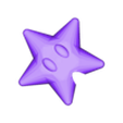 Star_Back.stl Power Star Baumkrone