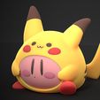 main.png kirby pikachu - pikakirby 3D print model