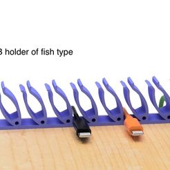 1.jpg Fichier STL gratuit Support USB de type poisson・Design imprimable en 3D à télécharger, EIKICHI