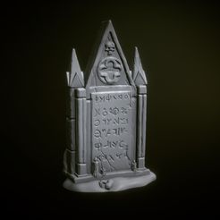 21-11-02-21-56-37-0080.jpg Download free OBJ file Gothic tombstone • 3D printable template, frogkillerpl