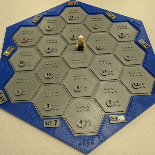 Free STL file Lego-style Settlers of Catan・3D print object ...