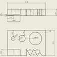 dimension_tester.png Free STL file Minimalistic DImension Tester・3D printer design to download