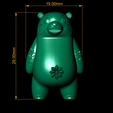 DIMENSION.png Cheerful Bear 3D Printable Model