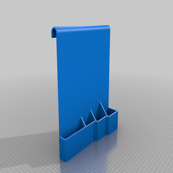 support_telecommande.png Free STL file Remote control holder / Support telecommande・Design to download and 3D print