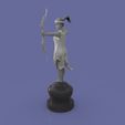 estatua.581.jpg Archivo STL Escultura del arquero・Modelo para descargar e imprimir en 3D, HomerMau