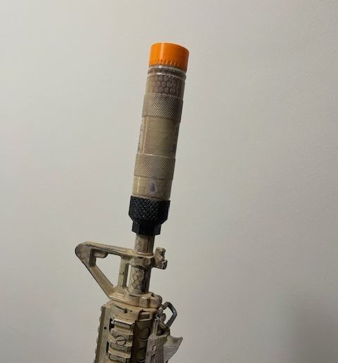 Supressor Airsoft M4A1 modelo2