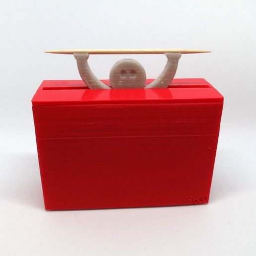 Funny toothpick dispenser 3D model