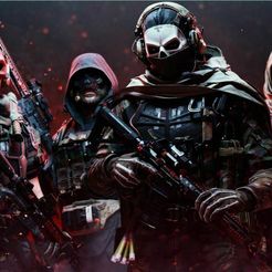 red-team.jpg Fichier STL Modern Warfare 2- L'équipe rouge 141 pack opérateur・Design pour imprimante 3D à télécharger