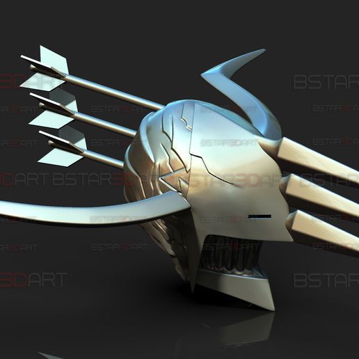 😈 Crossbow Devil Quanxi Helmet - Chainsaw Man Cosplay・Arquivo STL para ...
