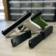 IMG_9118.jpeg 3D Printed Semi-Auto Airsoft Pistol -The Pudding- No Gas needed, No Batteries needed