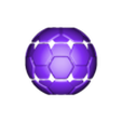 ball-color2.stl Fussball football / soccer ball, colorprintable