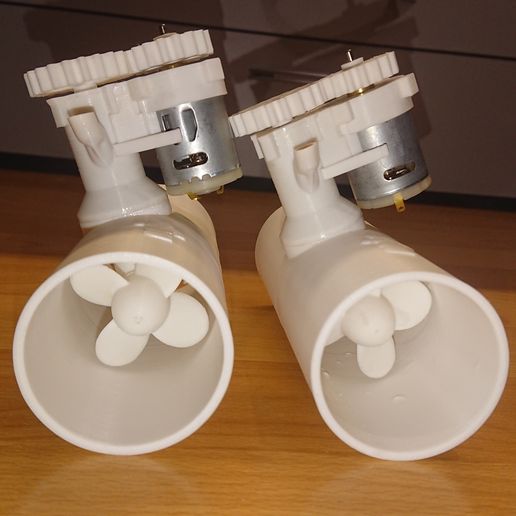 mjs2008 Bow Thruster 30-50mm 3D print model 3D model