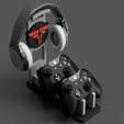 Controller-and-Headset-Stand-The-Last-of-Us-02.png The Last of Us Dual Controller & Headset-Ständer